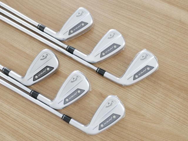 Iron set : Callaway : **เหมือนของใหม่** ชุดเหล็ก Callaway APEX Ai300 Forged (รุ่นล่าสุด ออกปี 2024) มีเหล็ก 5-Pw (6 ชิ้น) ก้านเหล็ก NS Pro 950 NEO Flex S