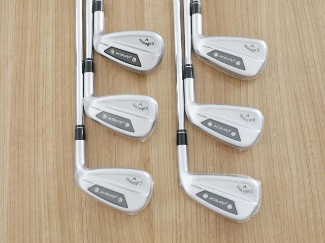 Iron set : Callaway : **เหมือนของใหม่** ชุดเหล็ก Callaway APEX Ai300 Forged (รุ่นล่าสุด ออกปี 2024) มีเหล็ก 5-Pw (6 ชิ้น) ก้านเหล็ก NS Pro 950 NEO Flex S