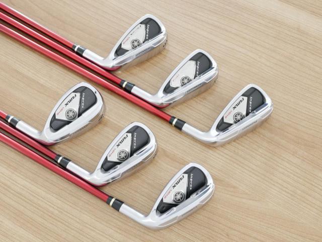 Iron set : Yamaha : ชุดเหล็ก Yamaha Inpres RMX UD+2 (ปี 2017 ตีไกลที่สุด ไกลกว่าเหล็กทั่วไป 2 เบอร์) มีเหล็ก 6-Pw,Aw (6 ชิ้น) ก้านกราไฟต์ Mitsubishi Bassara i50xct Flex R