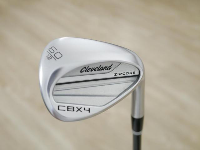 Wedge : Cleveland : Wedge Cleveland CBX 4 Zipcore Loft 60 ก้านกราไฟต์ Mitsubishi OTI 75 Flex S