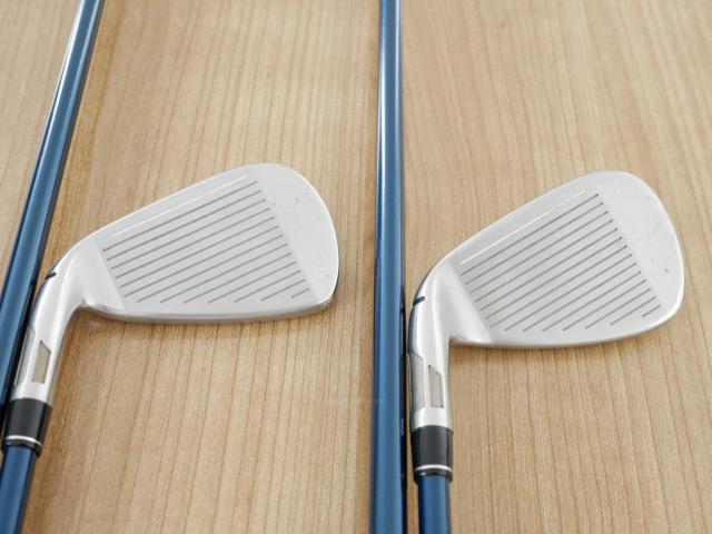 Iron set : Taylormade : ชุดเหล็ก Taylormade SIM 2 MAX (ออกปี 2021 Japan Spec. ตีง่าย ไกล) มีเหล็ก 6-Pw,Sw (6 ชิ้น) ก้านกราไฟต์ Mitsubishi TENSEI TM60 Flex R