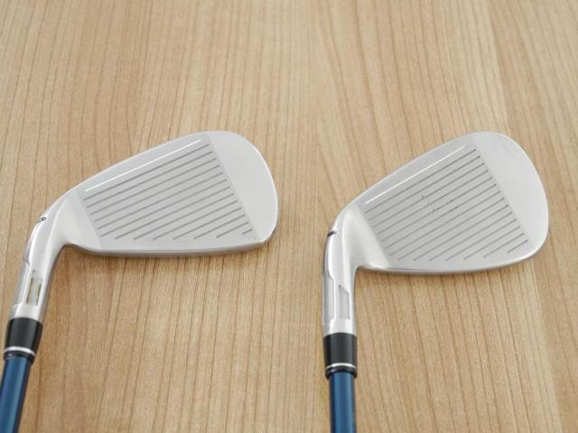 Iron set : Taylormade : ชุดเหล็ก Taylormade SIM 2 MAX (ออกปี 2021 Japan Spec. ตีง่าย ไกล) มีเหล็ก 6-Pw,Sw (6 ชิ้น) ก้านกราไฟต์ Mitsubishi TENSEI TM60 Flex R