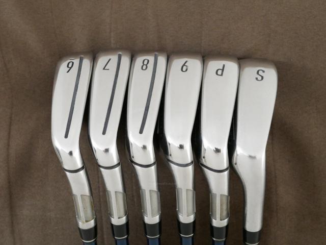Iron set : Taylormade : ชุดเหล็ก Taylormade SIM 2 MAX (ออกปี 2021 Japan Spec. ตีง่าย ไกล) มีเหล็ก 6-Pw,Sw (6 ชิ้น) ก้านกราไฟต์ Mitsubishi TENSEI TM60 Flex R