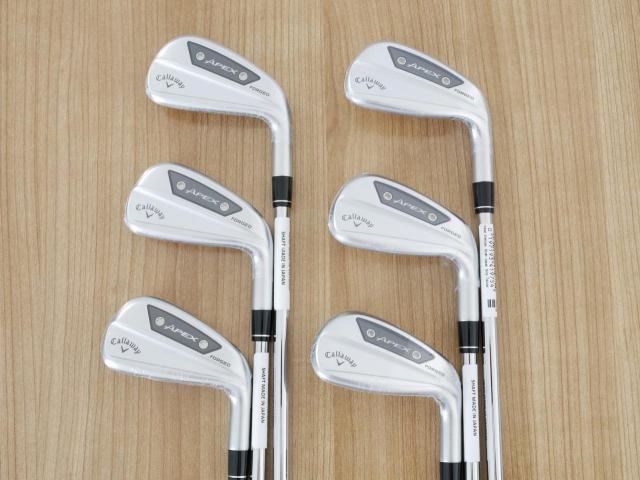 Iron set : Callaway : **ของใหม่ ยังไม่แกะพลาสติก** ชุดเหล็ก Callaway APEX Ai200 Forged (รุ่นล่าสุด ออกปี 2024) มีเหล็ก 5-Pw (6 ชิ้น) ก้านเหล็ก NS Pro 950 NEO Flex S