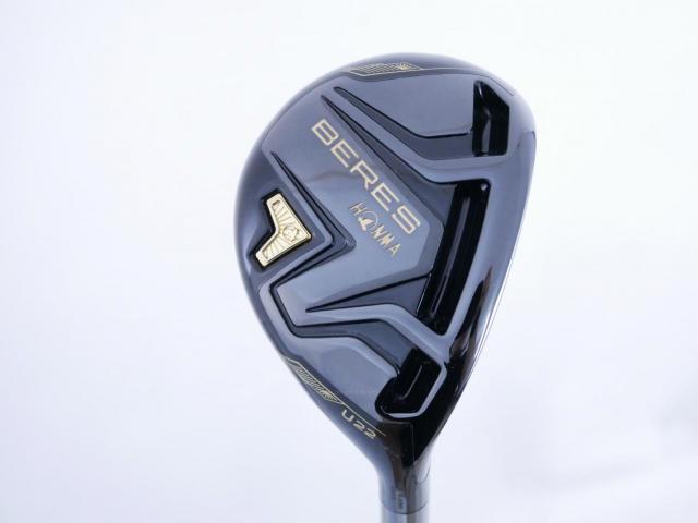 Fairway Wood : Honma : ไม้กระเทย Honma Beres Black (รุ่นปี 2023) Loft 22 ก้าน Honma ARMRQ MX Flex S