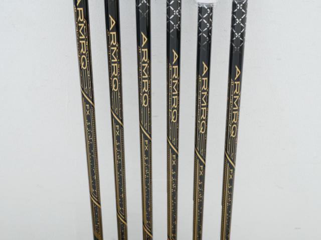 Iron set : Honma : **ของใหม่ ยังไม่แกะพลาสติก** ชุดเหล็ก Honma Beres 09 Forged Black (รุ่นล่าสุด ออกปี 2024 สวยมากๆ) มีเหล็ก 6-11 (6 ชิ้น เทียบเท่า 6-Pw) ก้าน ARMRQ FX Flex R