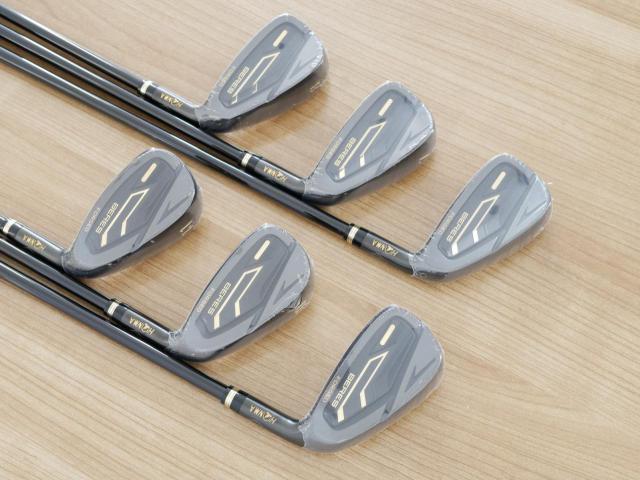 Iron set : Honma : **ของใหม่ ยังไม่แกะพลาสติก** ชุดเหล็ก Honma Beres 09 Forged Black (รุ่นล่าสุด ออกปี 2024 สวยมากๆ) มีเหล็ก 6-11 (6 ชิ้น เทียบเท่า 6-Pw) ก้าน ARMRQ FX Flex R
