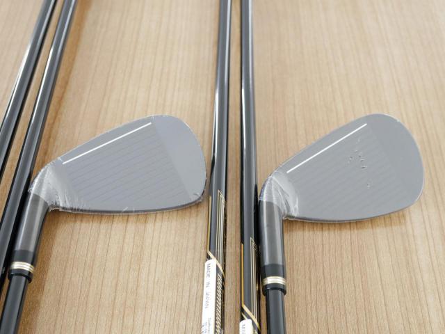 Iron set : Honma : **ของใหม่ ยังไม่แกะพลาสติก** ชุดเหล็ก Honma Beres 09 Forged Black (รุ่นล่าสุด ออกปี 2024 สวยมากๆ) มีเหล็ก 6-11 (6 ชิ้น เทียบเท่า 6-Pw) ก้าน ARMRQ FX Flex R