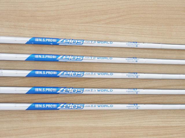 Iron set : Honma : ชุดเหล็ก Honma Tour World GS (ออกปี 2021 ใบใหญ่ ตีง่าย ไกล) มีเหล็ก 6-10 (5 ชิ้น) ก้านเหล็ก NS Pro Zelos Flex S