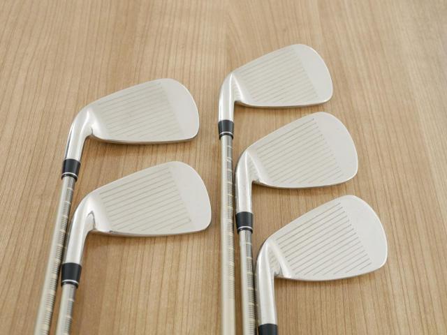 Iron set : PRGR : ชุดเหล็ก PRGR ID Nabla Red (รุ่นท๊อปสุด หน้าเด้ง ไกลมาก) มีเหล็ก 6-Pw (5 ชิ้น) ก้านกราไฟต์ M-40 Flex SR