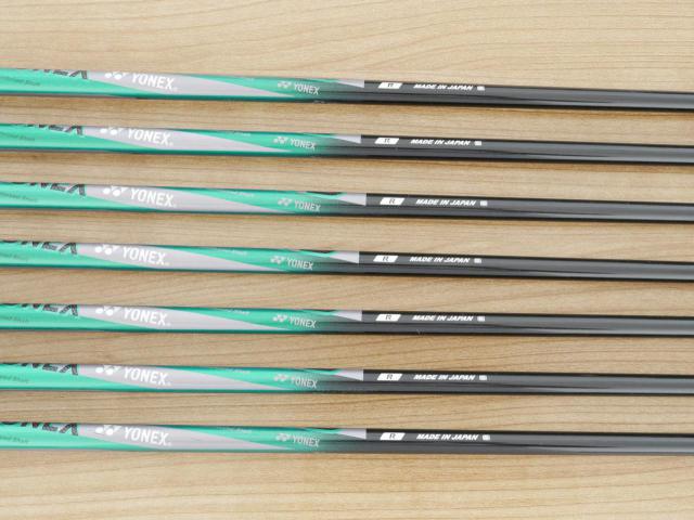 Iron set : Yonex : ชุดเหล็ก Yonex E-Zone Tri-G (รุ่นปี 2017 หน้าเด้ง ตีไกลมากๆ) มีเหล็ก 5-Pw,Sw (7 ชิ้น) ก้านกราไฟต์ Flex R