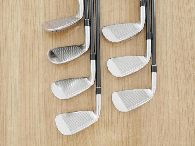 Iron set : Yonex : ชุดเหล็ก Yonex E-Zone Tri-G (รุ่นปี 2017 หน้าเด้ง ตีไกลมากๆ) มีเหล็ก 5-Pw,Sw (7 ชิ้น) ก้านกราไฟต์ Flex R
