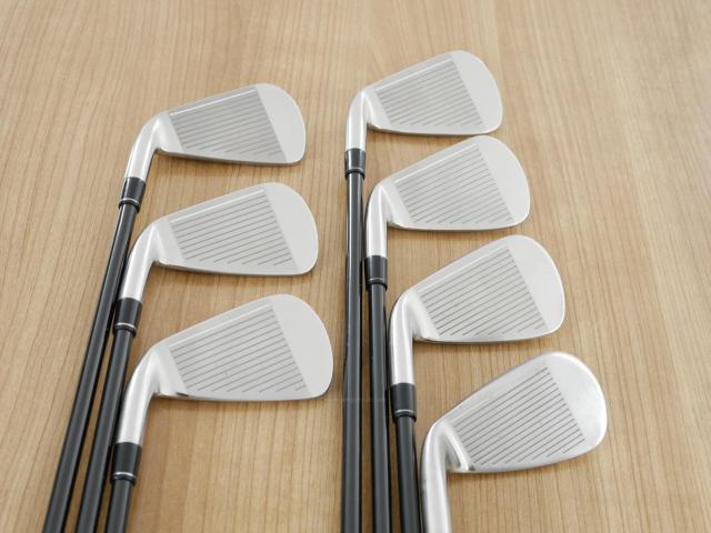 Iron set : Yonex : ชุดเหล็ก Yonex E-Zone Tri-G (รุ่นปี 2017 หน้าเด้ง ตีไกลมากๆ) มีเหล็ก 5-Pw,Sw (7 ชิ้น) ก้านกราไฟต์ Flex R