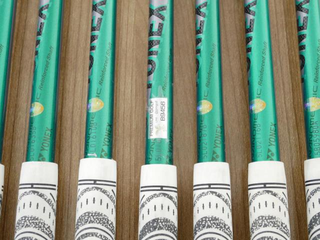 Iron set : Yonex : ชุดเหล็ก Yonex E-Zone Tri-G (รุ่นปี 2017 หน้าเด้ง ตีไกลมากๆ) มีเหล็ก 5-Pw,Sw (7 ชิ้น) ก้านกราไฟต์ Flex R