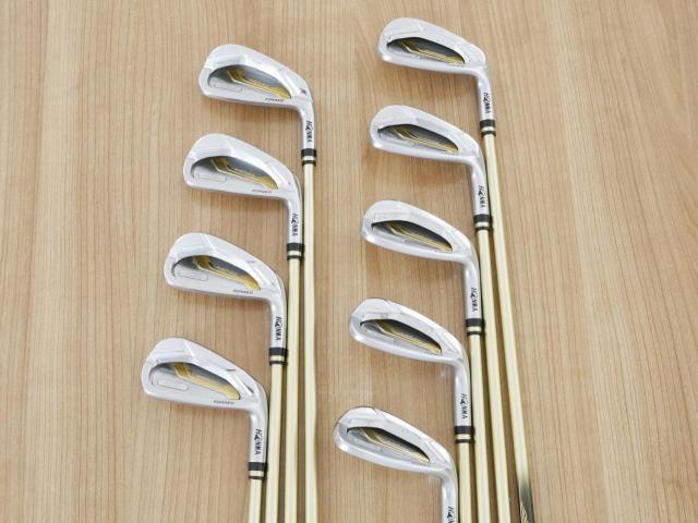 Iron set : Honma : ชุดเหล็ก Honma Beres 2020 Forged (ออกปี 2020) มีเหล็ก 5-11,Aw,Sw (9 ชิ้น เต็มเซ็ต เทียบเท่า 4-Pw,Aw,Sw) ก้าน ARMRQ (47) Flex S (2 ดาว)