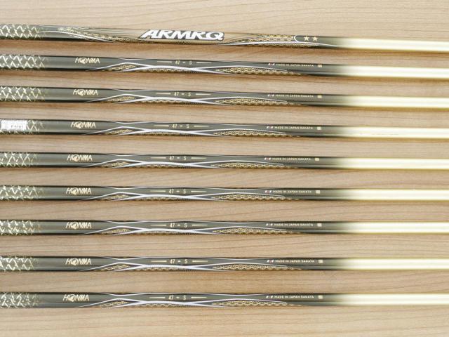 Iron set : Honma : ชุดเหล็ก Honma Beres 2020 Forged (ออกปี 2020) มีเหล็ก 5-11,Aw,Sw (9 ชิ้น เต็มเซ็ต เทียบเท่า 4-Pw,Aw,Sw) ก้าน ARMRQ (47) Flex S (2 ดาว)
