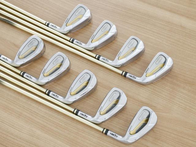 Iron set : Honma : ชุดเหล็ก Honma Beres 2020 Forged (ออกปี 2020) มีเหล็ก 5-11,Aw,Sw (9 ชิ้น เต็มเซ็ต เทียบเท่า 4-Pw,Aw,Sw) ก้าน ARMRQ (47) Flex S (2 ดาว)