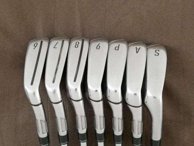 Iron set : Taylormade : ชุดเหล็ก Taylormade SIM MAX (ออกปี 2020 Japan Spec.) มีเหล็ก 6-Pw,Aw,Sw (7 ชิ้น) ก้านเหล็ก KBS Max 85 Flex S
