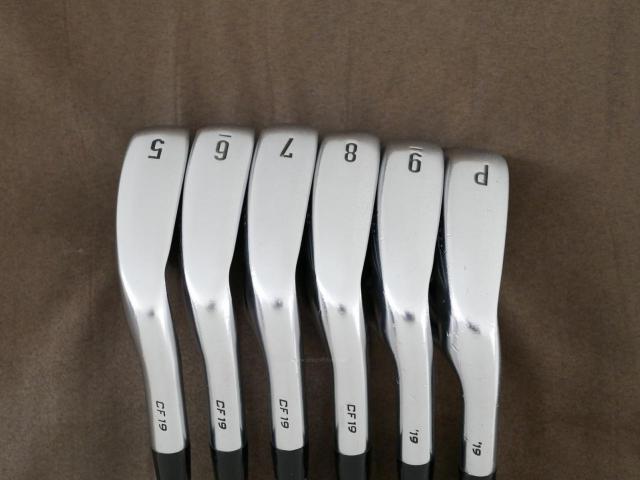 Iron set : Callaway : ชุดเหล็ก Callaway APEX Forged (ออกปี 2019) มีเหล็ก 5-Pw (6 ชิ้น) ก้านเหล็ก NS Pro 950 Flex S