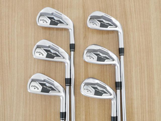 Iron set : Callaway : ชุดเหล็ก Callaway APEX Forged (ออกปี 2019) มีเหล็ก 5-Pw (6 ชิ้น) ก้านเหล็ก NS Pro 950 Flex S