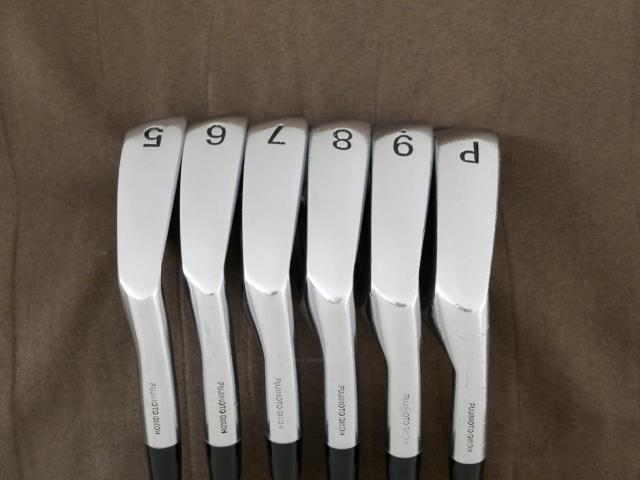 Iron set : Other Brand : ชุดเหล็ก Fujimoto GIKOH TK Forged (นุ่ม แน่นมากๆๆ หายาก High End สุดๆ) มีเหล็ก 5-Pw (6 ชิ้น) ก้านเหล็ก NS Pro Modus 105 Flex S