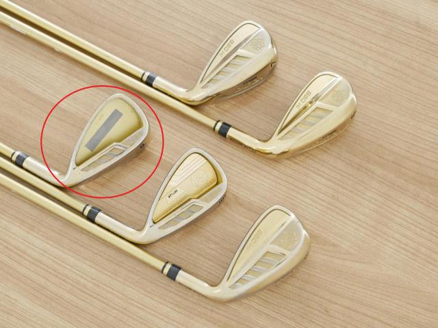 Iron set : Katana : **มีตำหนิ** ชุดเหล็ก Katana Voltio NINJA 880Hi Gold (รุ่นท็อปสุด ปี 2018 ตีง่าย ไกล สวยมากๆ) มีเหล็ก 6-Pw (5 ชิ้น) ก้านกราไฟต์ Fujikura Speeder 361 Flex R-Easy Light (R2)