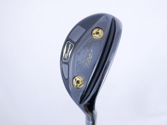 Fairway Wood : Tsuruya : ไม้กระเทย Tsuruya AXEL Gold Premium III (รุ่นปี 2019 ตัวท๊อป) Loft 20 Flex R