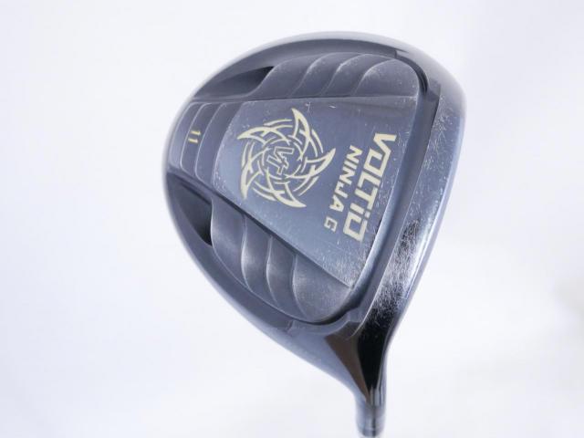 Driver : Katana : ไดรเวอร์ Katana Voltio NINJA G 880Hi (รุ่นท๊อป ออกปี 2017 หน้าเด้งสุดๆ COR 0.88 หัวขนาด 470CC. มี Offset เหมาะกับคนที่ตี Fade) Loft 11 ก้าน Fujikura Speeder 361 Flex R