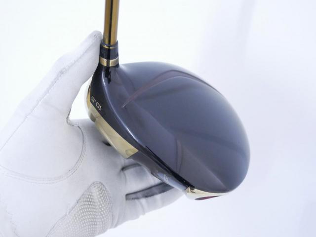 Driver : Tsuruya : Tsuruya AXEL Gold Premium II (รุ่นปี 2017 ตัวท๊อป หน้าเด้งสุดๆ COR 0.86 ของใหม่ 4 หมื่น) Loft 10.5 Flex S