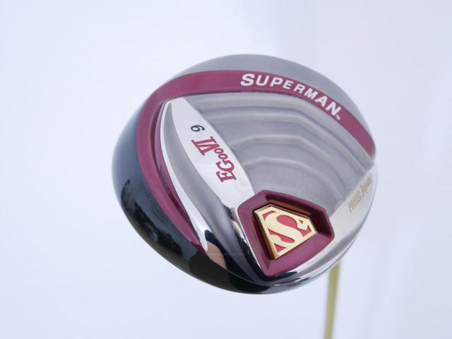 Driver : Superman : ไดรเวอร์ Superman EG006 COR (ปี 2022 ตีไกลมากๆ) Loft 9 ก้าน Big Blue V6 Flex S