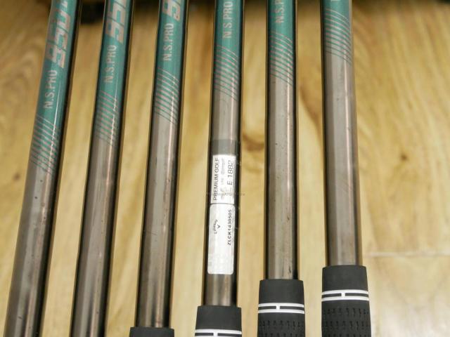 Iron set : Callaway : ชุดเหล็ก Callaway X Forged Star Black Limited (รุ่นล่าสุด ออกปี 2024 หายากมากๆ) มีเหล็ก 5-Pw (6 ชิ้น) ก้านเหล็ก NS Pro 950 NEO Black Flex S