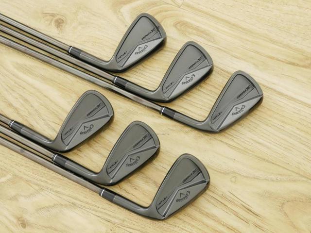 Iron set : Callaway : ชุดเหล็ก Callaway X Forged Star Black Limited (รุ่นล่าสุด ออกปี 2024 หายากมากๆ) มีเหล็ก 5-Pw (6 ชิ้น) ก้านเหล็ก NS Pro 950 NEO Black Flex S