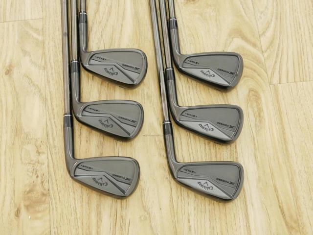 Iron set : Callaway : ชุดเหล็ก Callaway X Forged Star Black Limited (รุ่นล่าสุด ออกปี 2024 หายากมากๆ) มีเหล็ก 5-Pw (6 ชิ้น) ก้านเหล็ก NS Pro 950 NEO Black Flex S
