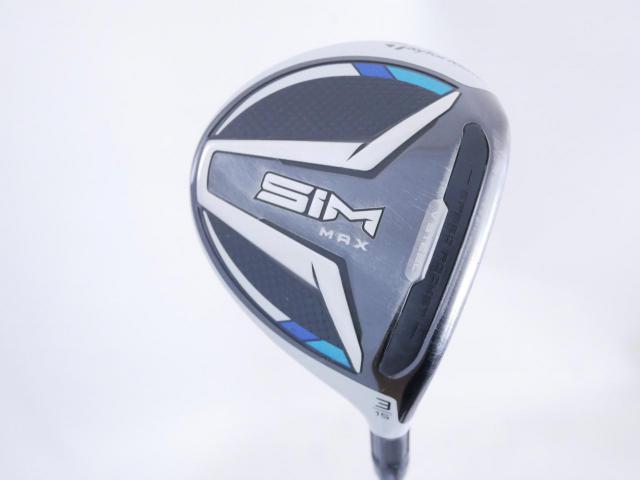 Fairway Wood : Taylormade : หัวไม้ 3 Taylormade Sim Max (ปี 2020) Loft 15 ก้าน Mitsubishi TENSEI TM50 Flex S