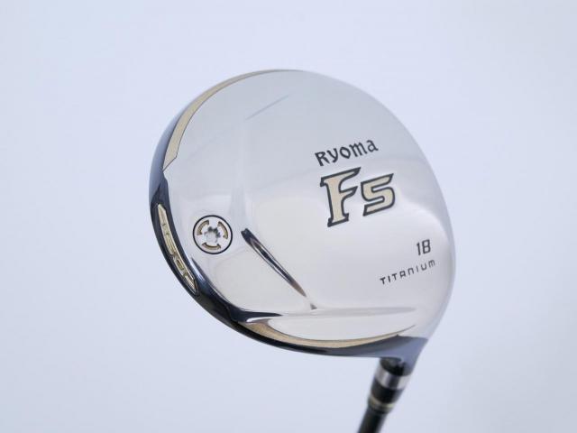 Fairway Wood : Other Brand : หัวไม้ 5 Ryoma F Titanium (รุ่นปี 2019 ไกลมากๆ) Loft 18 ก้าน Tour AD RF2 Flex SR