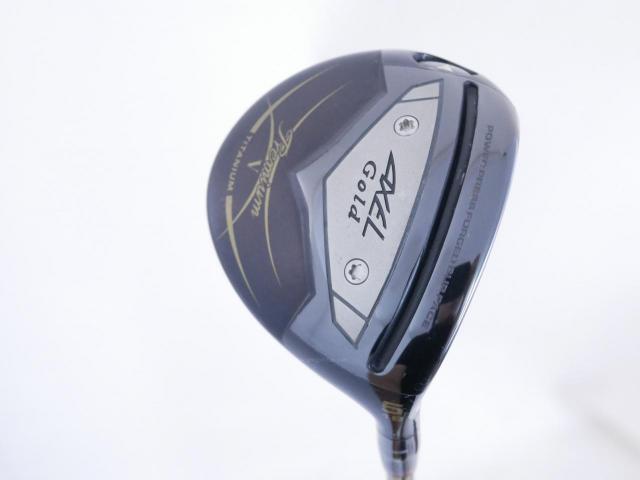 Fairway Wood : Tsuruya : หัวไม้ 5 Tsuruya AXEL Gold Premium 5 (รุ่นปี 2023 ตัวท๊อป เด้งเกินกฏ ของใหม่ 2 หมื่นกว่า) Loft 18 Flex S