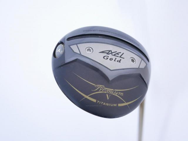 Fairway Wood : Tsuruya : หัวไม้ 5 Tsuruya AXEL Gold Premium 5 (รุ่นปี 2023 ตัวท๊อป เด้งเกินกฏ ของใหม่ 2 หมื่นกว่า) Loft 18 Flex S