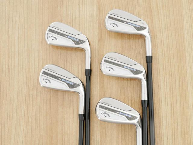 Iron set : Callaway : ชุดเหล็ก Callaway Paradym Ai Smoke (ออกปี 2024 ตีง่ายมาก ไกล Japan Spec.) มีเหล็ก 6-Pw (5 ชิ้น) ก้านกราไฟต์ Mitsubishi TENSEI 50 Flex R