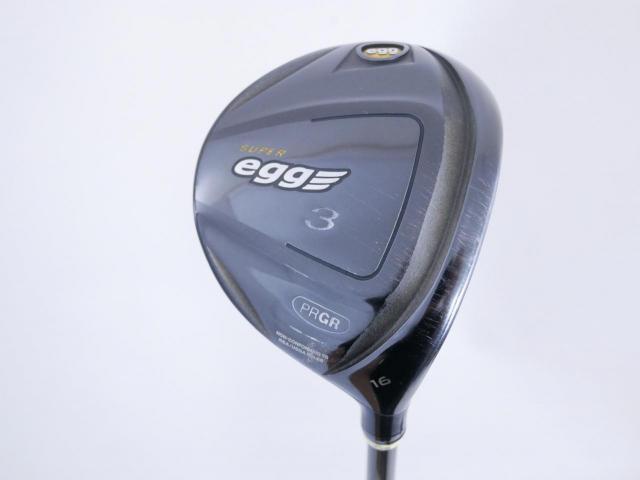 Fairway Wood : PRGR : หัวไม้ 3 PRGR Super Egg (หน้าเด้งเกินกฏ COR 0.84 ออกปี 2018 หายากมาก) Loft 16 Flex SR (M-40)