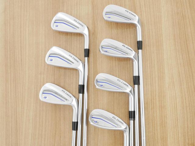 Iron set : Taylormade : ชุดเหล็ก Taylormade Gloire F2 Forged (รุ่นท๊อปสุด Japan Spec. ออกปี 2017) มีเหล็ก 6-Pw,Aw,Sw (7 ชิ้น) ก้านเหล็ก NS Pro Modus 105 Flex S