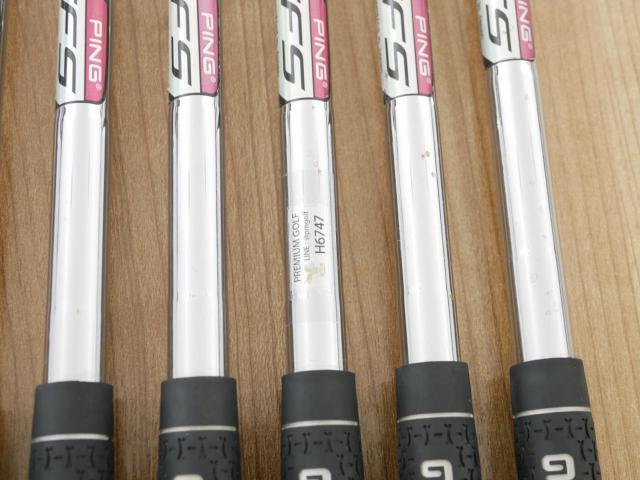 Iron set : Ping : **มีตำหนิ**ชุดเหล็ก Ping i25 มีเหล็ก 5-Pw (6 ชิ้น) ก้านเหล็ก Flex S
