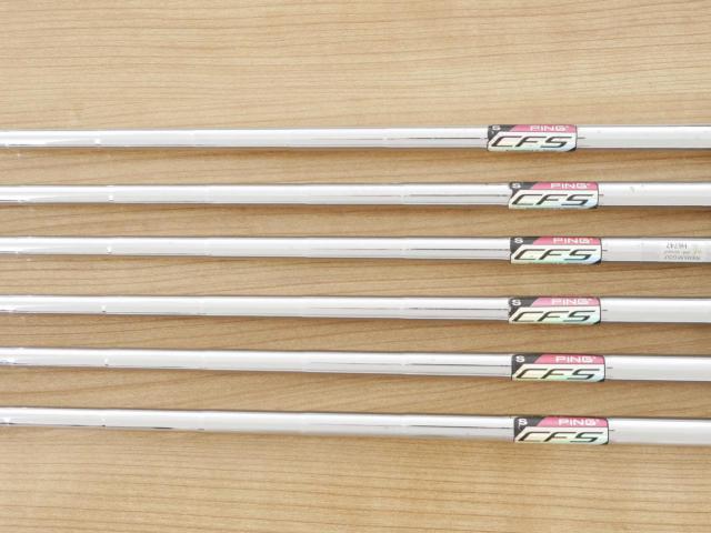 Iron set : Ping : **มีตำหนิ**ชุดเหล็ก Ping i25 มีเหล็ก 5-Pw (6 ชิ้น) ก้านเหล็ก Flex S
