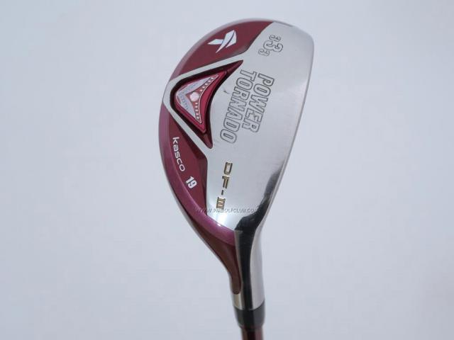 Lady club : All : ไม้กระเทย Kasco Power Tornado DF-III Loft 19 Flex L