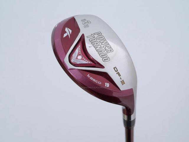 Lady club : All : ไม้กระเทย Kasco Power Tornado DF-III Loft 19 Flex L