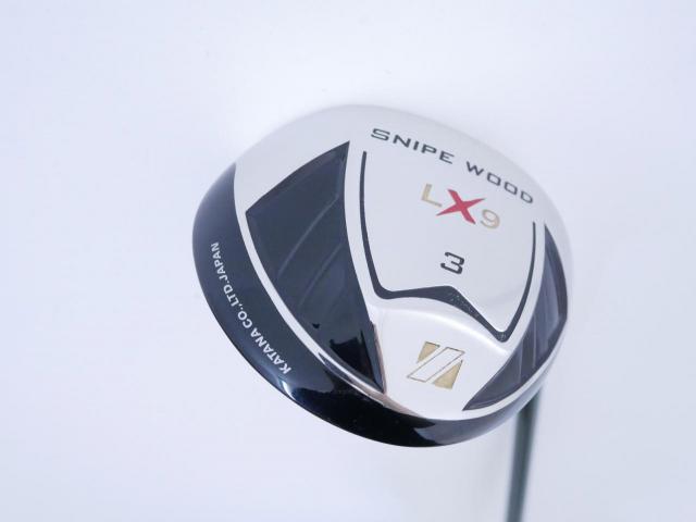 Fairway Wood : Katana : หัวไม้ 3 Katana Snipe Wood LX-9 (มี Offset กันลูกเฟดออกขวา) Loft 16 Flex SR
