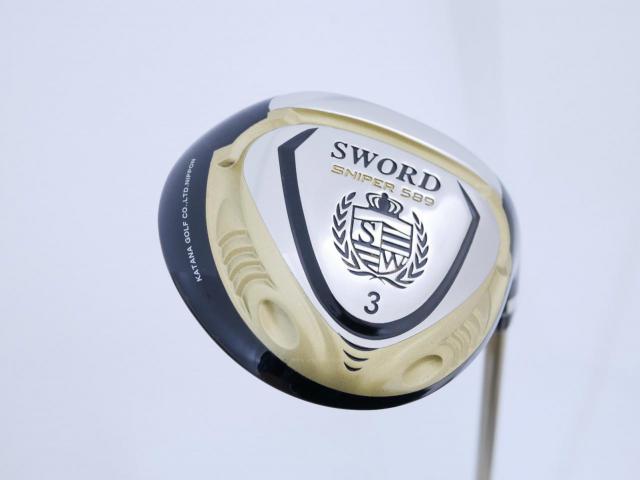 Fairway Wood : Katana : หัวไม้ 3 Katana Sword Sniper 589 (ปี 2017) Loft 16 ก้าน Fujikura Speeder 589 Flex R