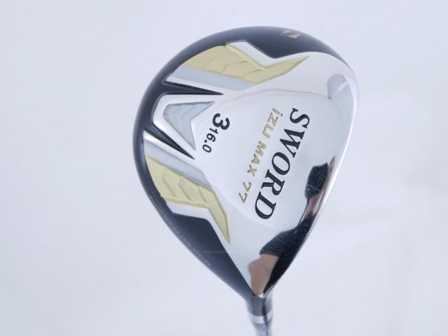 Fairway Wood : Katana : หัวไม้ 3 Katana Sword IZU MAX 77 (ปี 2019) Loft 16 ก้าน Fujikura Speeder 588 Flex SR