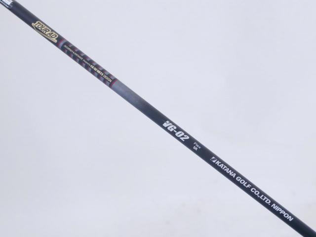 Driver : Katana : ไดรเวอร์ Katana Voltio NINJA Premium Carbon II TI (รุ่นใหม่ล่าสุด ออกปี 2025 ตีไกลมากๆ) Loft 10.5 ก้าน Tour AD VG-02 Flex SR