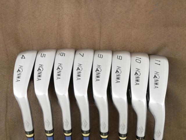 Iron set : Honma : ชุดเหล็ก Honma Beres IS-03 (ปี 2015 หน้าเด้ง Forged) มีเหล็ก 4-11 (8 ชิ้น เทียบเท่า 4-Pw) ก้าน ARMRQ 8 (54) FLex R (2 ดาว)