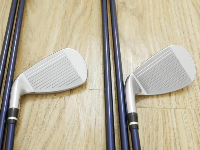 Iron set : Yamaha : ชุดเหล็ก Yamaha Inpres UD+2 (ออกปี 2021 ตีไกลที่สุด ไกลกว่าเหล็กทั่วไป 2 เบอร์ หน้าเด้ง COR 0.822) มีเหล็ก 6-Pw,Aw,As,Sw (8 ชิ้น) ก้านกราไฟต์ Fujikura Air Speeder M421i Flex R